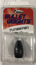 Bullet Weights 1ea 1oz Black Tungsten Flipping Weight Brand New-Ships N 24hr - £7.04 GBP