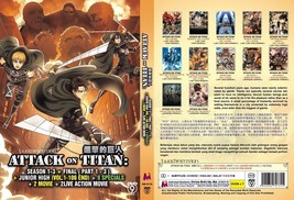 Anime Dvd ~ Englisch Synchronisiert ~ Attack On Titan Komplette Staffel 1-4 (... - £34.64 GBP