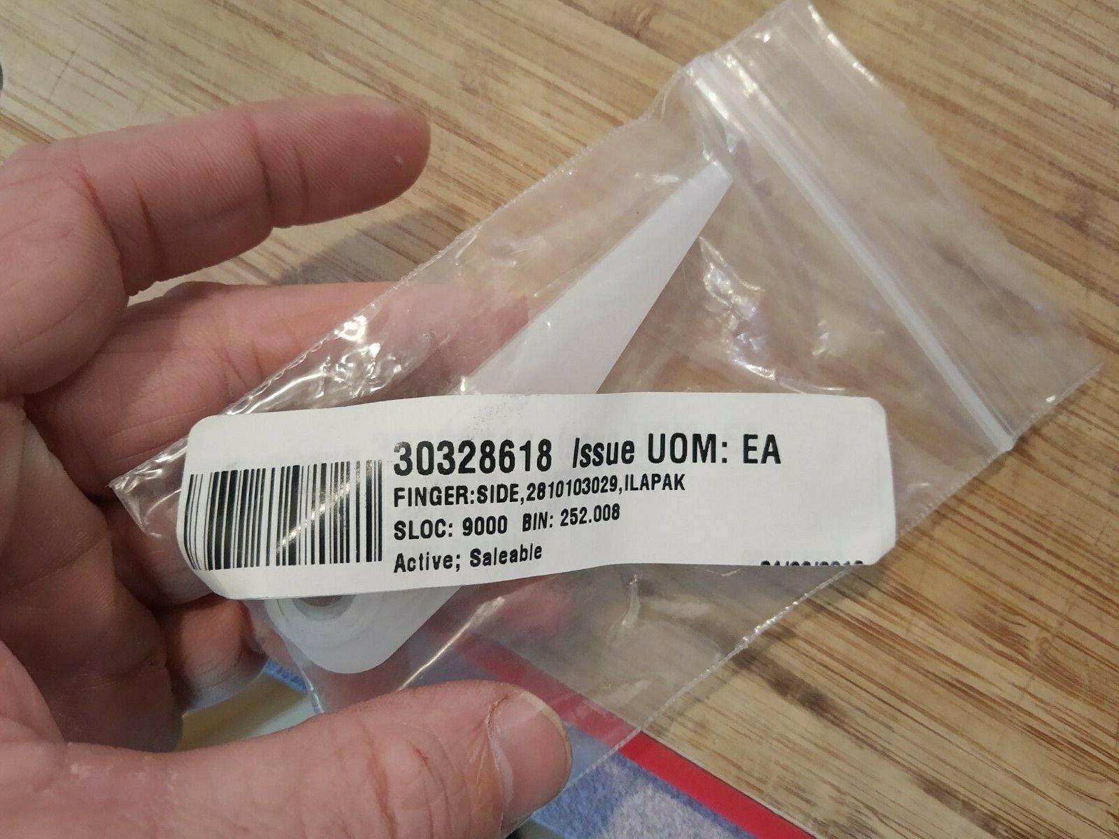 NEW LOT of 2 ILAPAK Infeed Part Blade Slide Side for Finger Guard # 2810... - $53.18