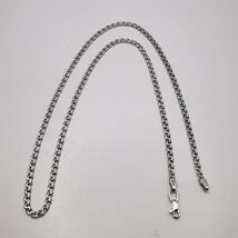 Sterling silver Jewelry Chain Necklece,925 Sterling Silver,Signed , 8,34g - $120.00