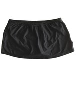 Bahia Womens Size Small Black Swim Skirt Built In Bikini Bottoms Side Sl... - £18.03 GBP