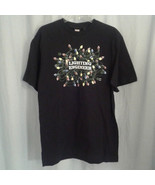 Christmas Lights M Lighting Engineer tee shirt Medium Black NEW 38/40 - $17.00