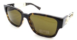 Versace Sunglasses VE 4412 108/73 57-18-140 Havana / Dark Brown Made in Italy - £105.28 GBP