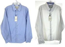 NWT Mens Size Large or 2XL SHORT Heritage Report Collection Button Front Shirt - £15.97 GBP