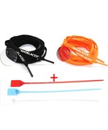 3m Reflective &quot;Shoelaces&quot; Flat Laces + Zip Tie For Air Zoom Fly Mercuria... - €58,05 EUR
