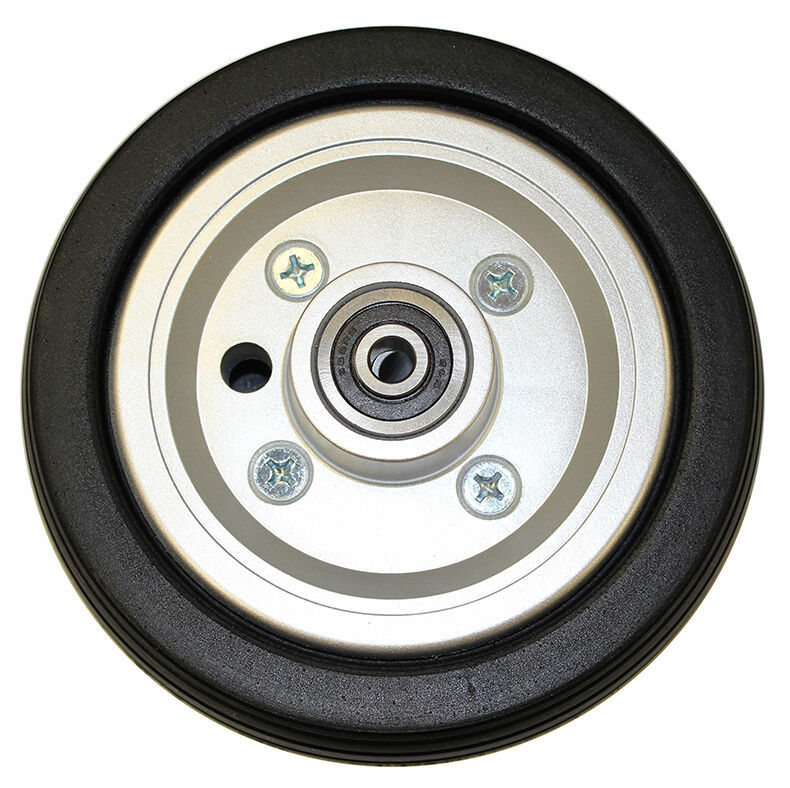 Jazzy, Drive Titan, Caster Wheels 6x2 OEM Style, Siver Hub-Black Tire. S... - $78.21