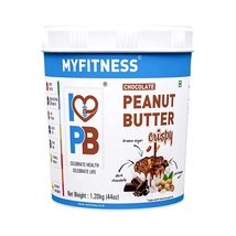 MYFITNESS Chocolate Peanut Butter Crispy Non-GMO, Gluten-Free, No Preservative A - £28.18 GBP
