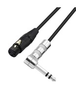 For Speakers, Stages, Djs, And More, Use The Pngknyocn 1/4 To Xlr Cable 90 - $45.04 CAD