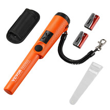 VEVOR Metal Detector Pinpointer Handheld Detector Wand Probe with Waterproof Bag - £30.32 GBP