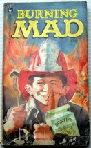 Wm Gaines (ED) 1975 BURNING MAD Warner 1st Ed Don Martin~Alfred E Neumann~books - £4.77 GBP