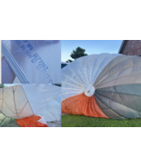 USAF Parachute Canopy with Lines Vintage 1960s 1962 Vietnam Era 30 Ft Ai... - $1,097.60 CAD
