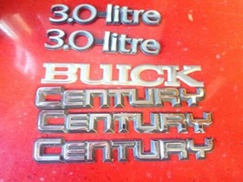  Original 1984-1985-1986-1987-1988-1989 Buick Century Emblem-Badge - £24.77 GBP