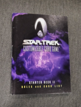 Star Trek CCG Rule Book For Starter Deck II - £1.98 GBP