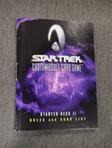 Star Trek CCG Rule Book For Starter Deck II - £1.86 GBP