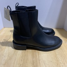 Worthington Franz Women Black Zip Boots Size 7.5M Retail!! $75 - $32.60