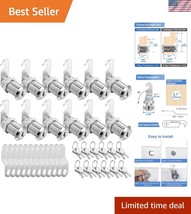 Effortless Installation 12 Pcs Keyed Alike Cam Locks - Waterproof &amp; Modern - $878.05 MXN