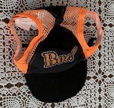 Halloween Dog BOO Baseball Hat MEDIUM LARGE Costume Trick Or Treat  Bran... - £9.40 GBP