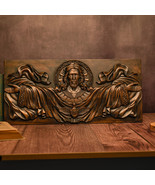 22.75&quot; Jesus Christ, Holy Spirit Wood Craved - $323.98 CAD