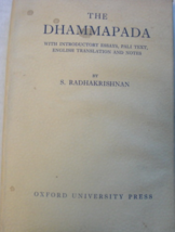 The Dhammapada with introductory essays, Pali Text, English translation and note - £79.08 GBP