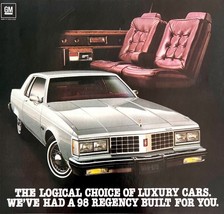 Oldsmobile 98 Regency Luxury Sedan 1979 Advertisement Automobilia DWKK4 - $465.28 MXN