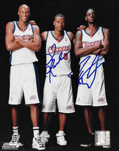 Darius Miles Quentin Richardson Signed Los Angeles Clippers 8x10 photo C... - $98.99