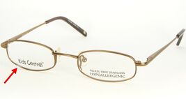 Kids Central SILVER DILLAR KC1404 #1 BRONZE EYEGLASSES GLASSES 42-18-125... - $220.62 MXN