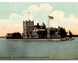 Rafferty Residence Imperial Isle Thousand Island New York NY UNP DB Post... - $6.88