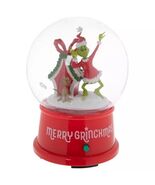 Gemmy The Grinch Musical Snow Globe - $42.56