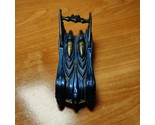 HOT WHEELS Blue &amp; Black Diecast DC Comics Batmobile Car-#s03-Malaysia-LN - £5.45 GBP