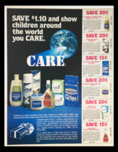1984 Care Children&#39;s Products Circular Coupon Advertisement - £15.01 GBP