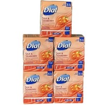 Dial Glycerin Silk &amp; Seaberry Skin Care Bar Soap 3 Pack 4oz New 15 Bars Total - £102.78 GBP