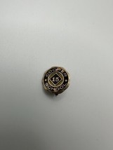 Antique Gold Cooper School Employee 15 Year Lapel Pin 1.4cm  BB4 - £11.92 GBP