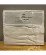 1888 Mills Restaurant Aprons Set Of 3 Cotton Poly Blend 30x33” Cream - €34,38 EUR