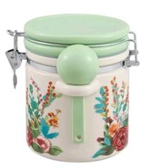 Pioneer Woman ~ PAINTED MEADOW ~ Stoneware Large Canister ~ Locking Lid ... - $63.35 CAD
