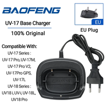 UV-17 PRO EU/US Original Battery Charge Base Charger for Two-Way Radio U... - $13.06
