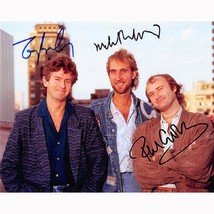 Genesis Signed Photo X3 - Phil Collins, M. Rutherford, T. Banks w/COA - £463.49 GBP