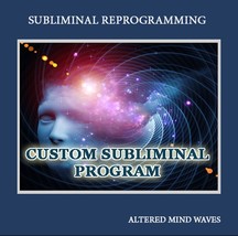 Custom Subliminal Audio - Create Your Own Personalized Subliminal Cd - £27.48 GBP