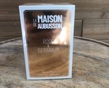 La Maison De Aubusson Rose &amp; Geranium 3.4oz EAU DE PARFUM New&amp; Sealed - $37.39