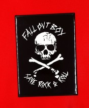 Fall Out Boy - Save Rock &amp; Roll Refrigerator Magnet  2 5/8&quot;X3 5/8 &quot; - £4.73 GBP
