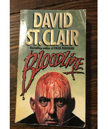 Bloodline David St.Clair, Paperback Book Rare - $13.37