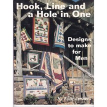 Vintage Quilting Patterns, Hook Line and a Hole in One, Designs to Make for Men - £30.16 GBP