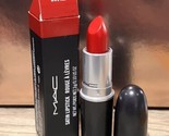 New MAC Cosmetics&quot;MAC RED 811&quot; Lipstick Satin NIB - $14.95