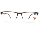 Maui Jim Eyeglasses Frames MJO 2101-83M Matte Bronze Brown Wood Grain 55... - £95.85 GBP