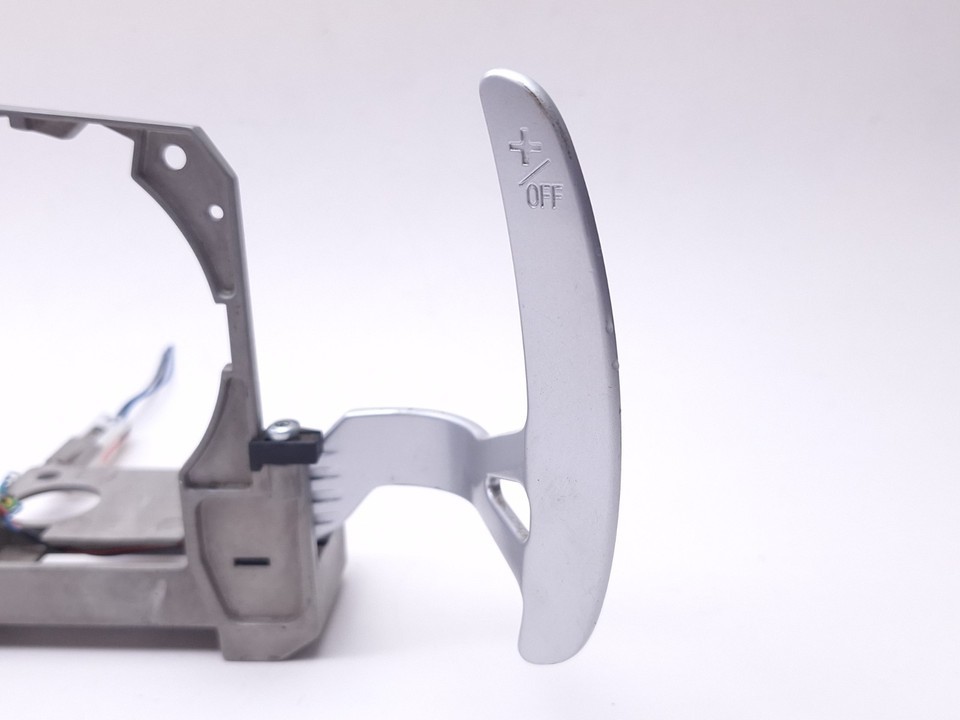 08-15 OEM Mitsubishi Lancer Evolution Steering Wheel Paddle Shifters Item image 2