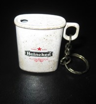 Vintage Novelty Heineken Beer Palm Size Keychain Gas Butane Lighter - £5.40 GBP