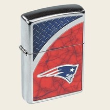 NFL Football  New England Patriots Super Bowl Diamond Plate  - Zippo Lighter - £26.45 GBP