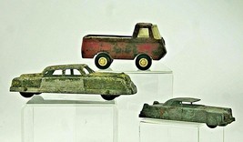 3 Vintage Toys  Cars/Truck  Tonka Midgit Toy &amp; Kipp - £19.41 GBP