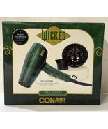 NEW Wicked Conair Limited Edition Defy Gravity Mid Size Hair Dryer - GREEN - $51.57 CAD