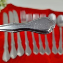 10 pc Pfaltzgraff Briarwood Stainless Steel Flatware Lot Fork Spoon Butt... - $24.98
