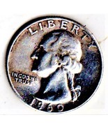 U S Coin - Washington Quarter 1960 D  - $150.96 MXN